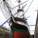 The Dunbrody during construction