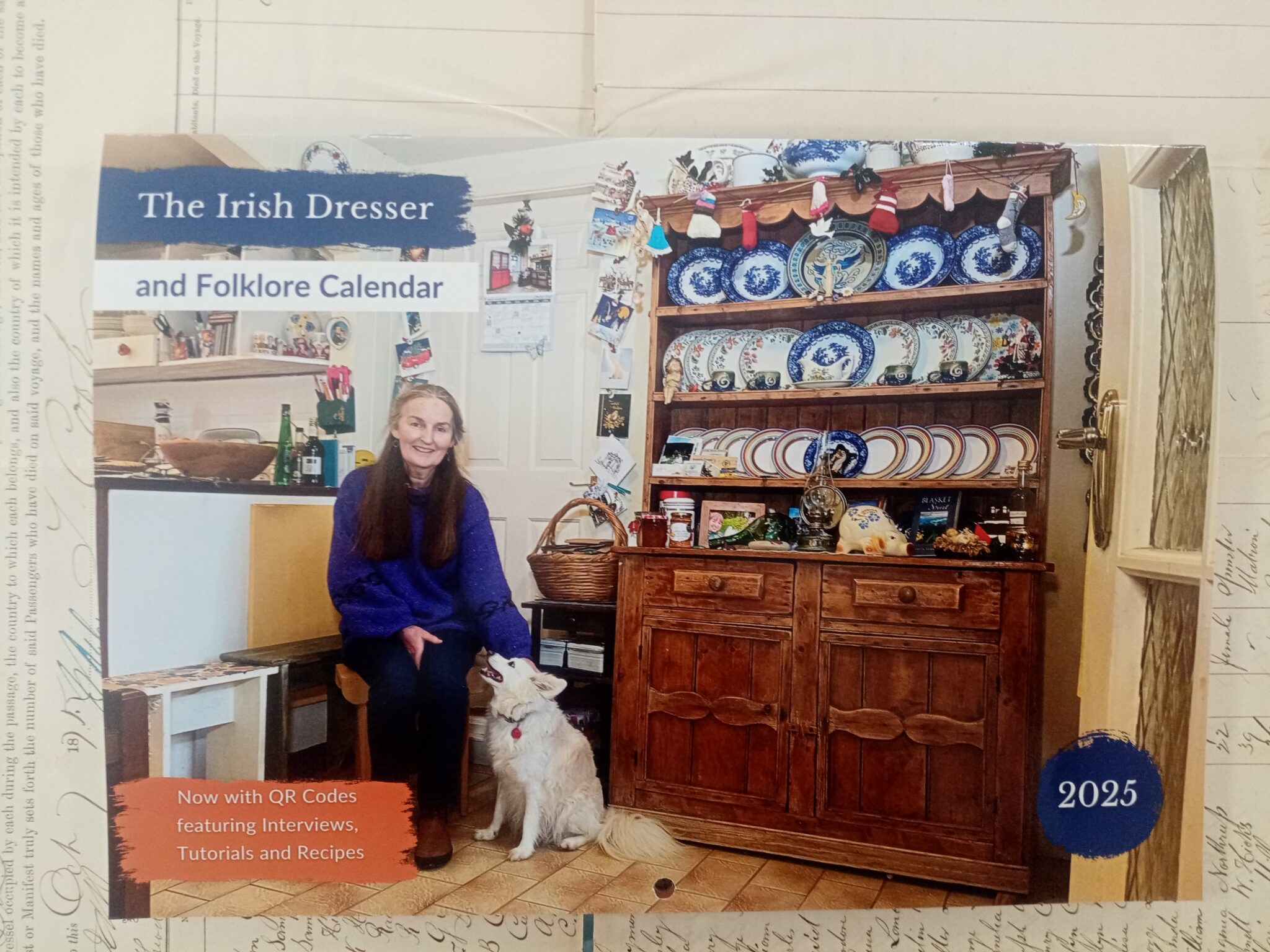 The Irish Dresser and Folklore Calendar 2025 compiled by Michael